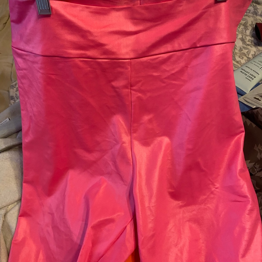 Crazy Train Hot Pink  biker shorts